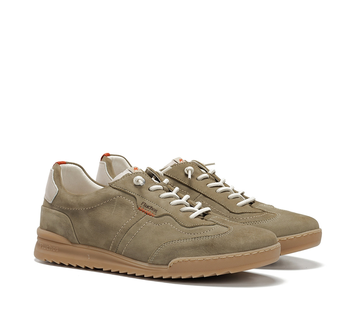 Fluchos Elder F2383 baskets vertes homme cuir