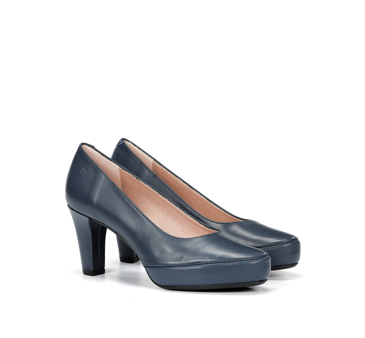 Dorking by Fluchos Blesa D5794 escarpins femme bleus cuir