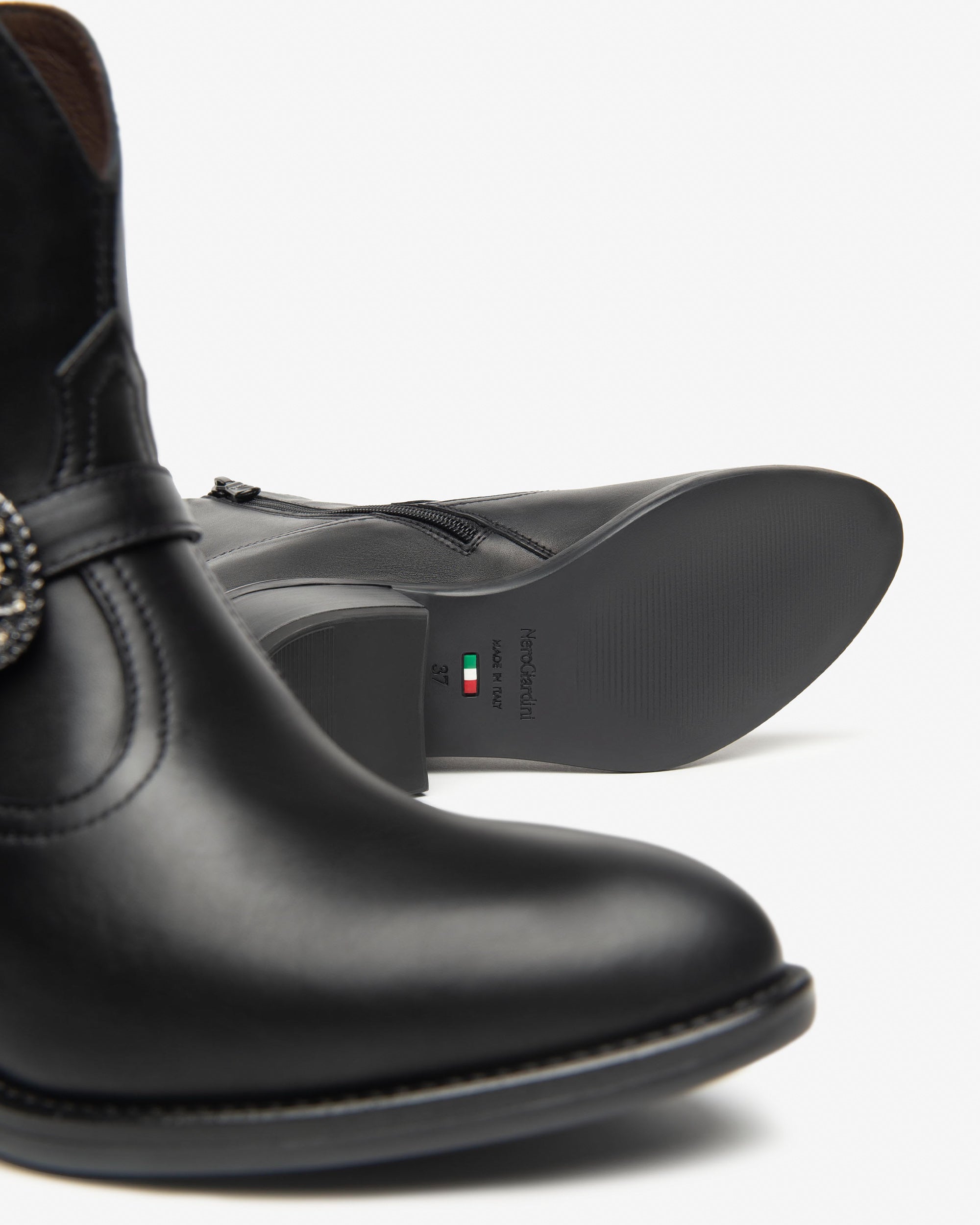 Nero Giardini Ankle Boots Bottines Cuir Femme Confort