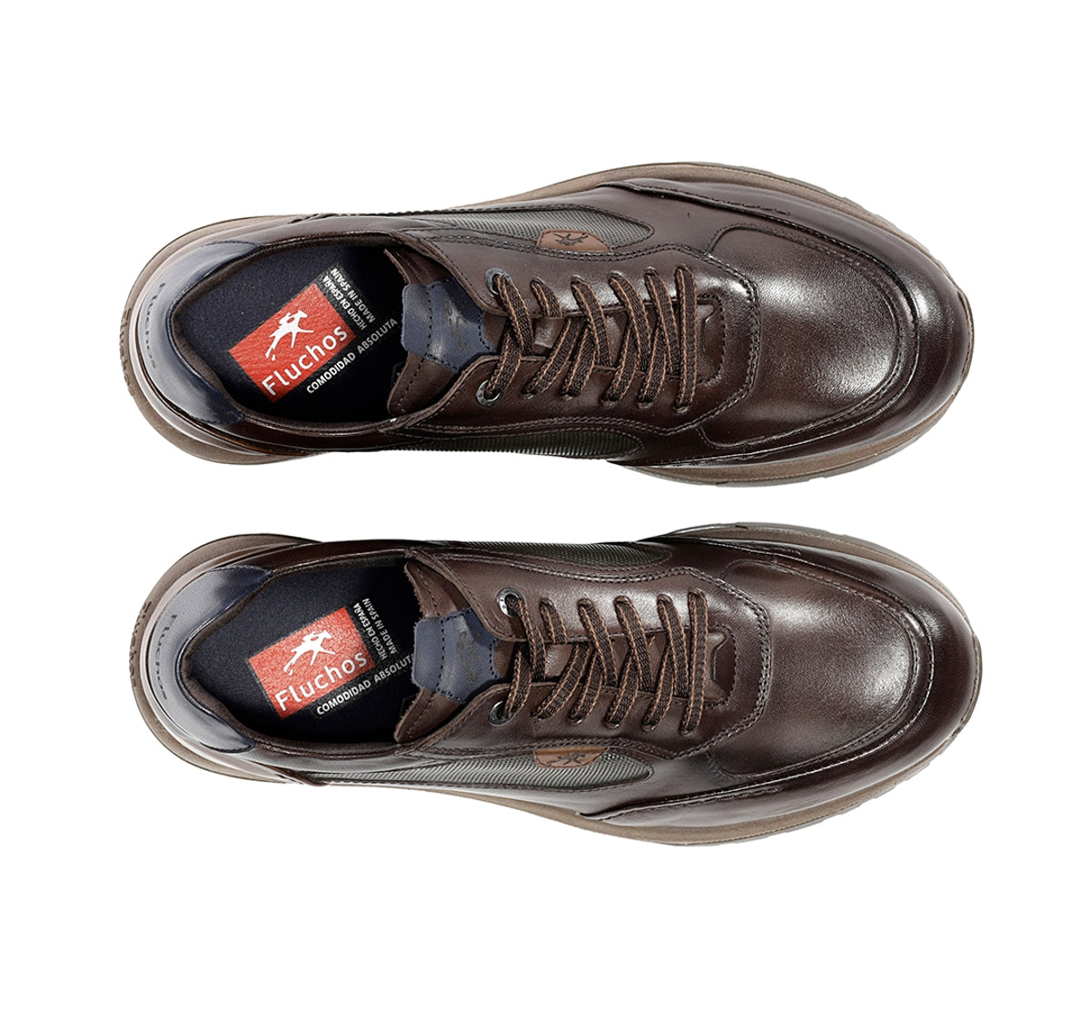 Fluchos Karter F2532 baskets homme marron confort