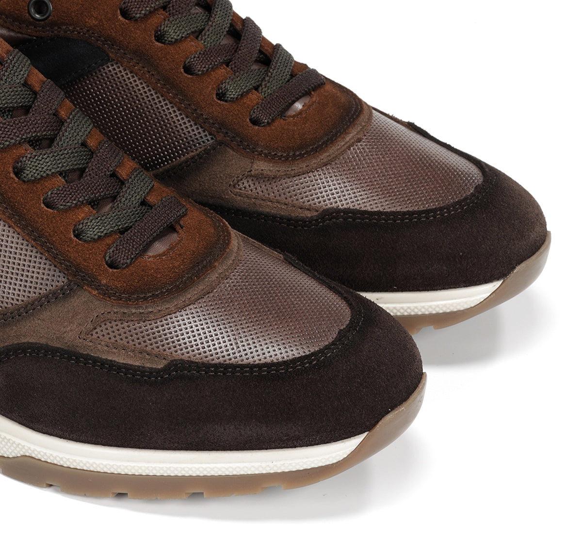 Fluchos Louis F1959 basket homme marron cuir
