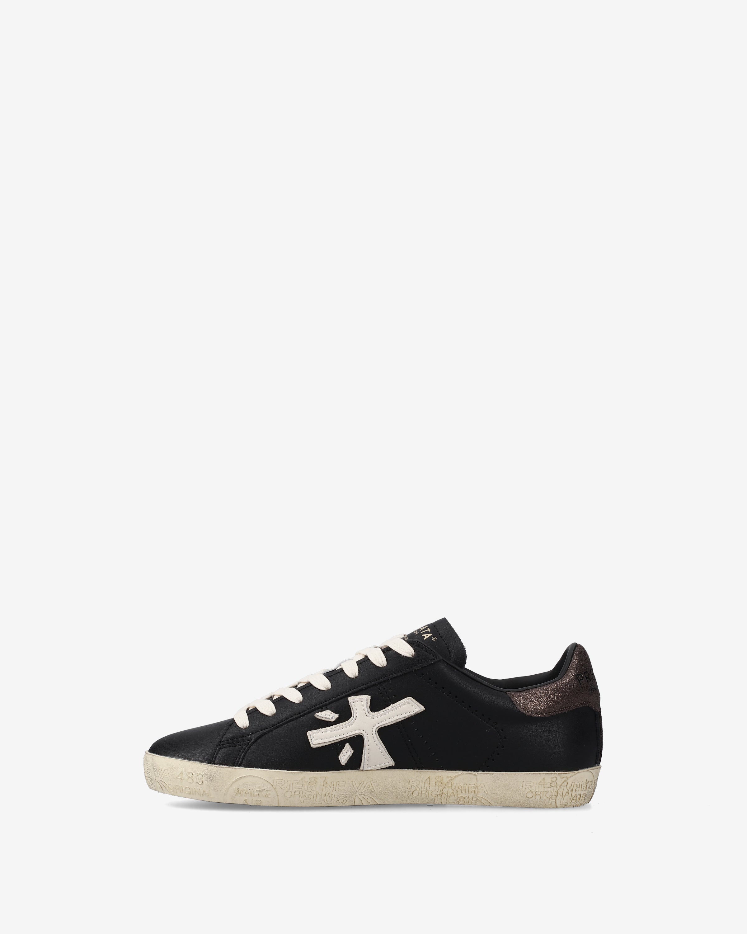 Premiata Stevend 7603 sneakers femme cuir noir