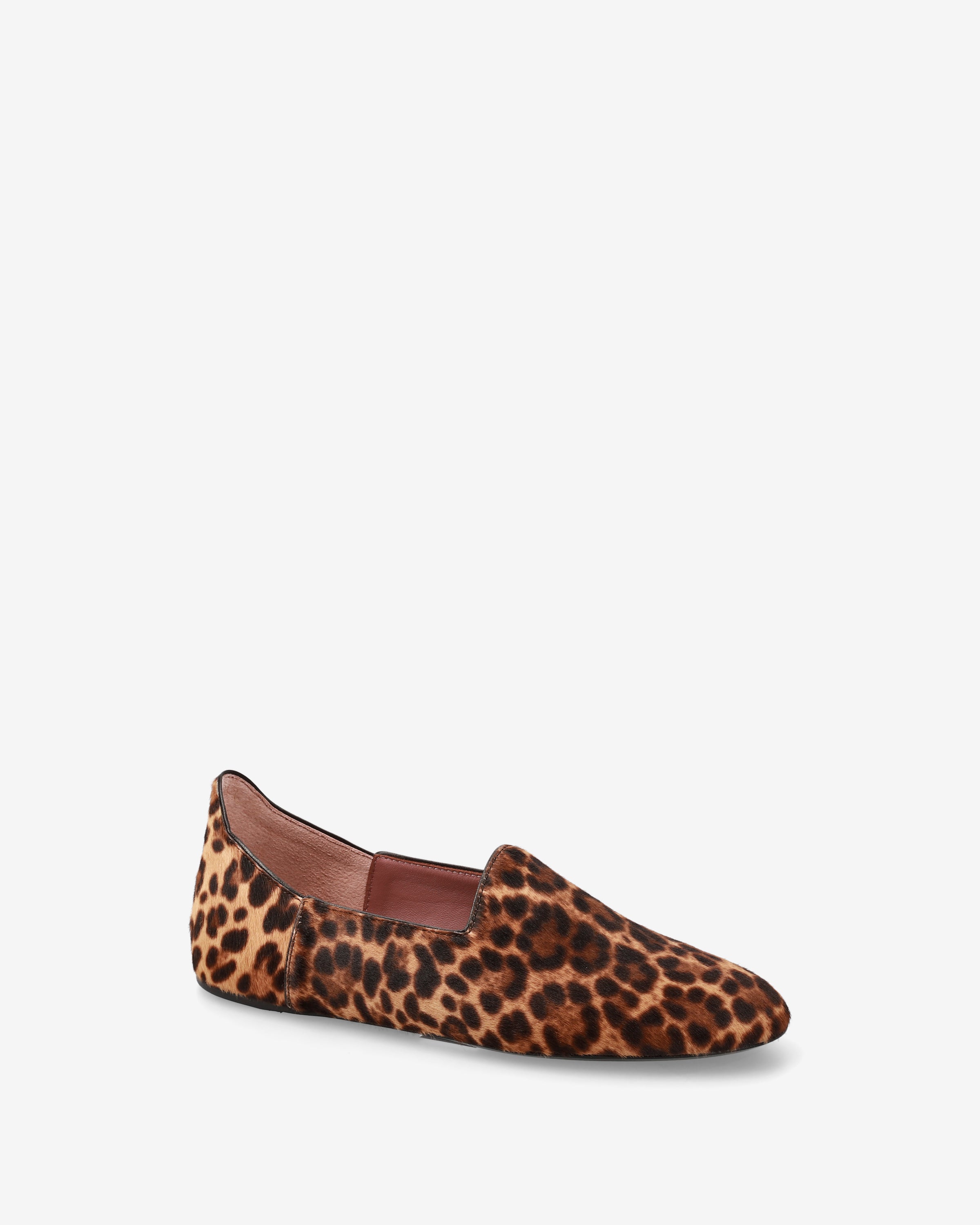 Premiata Animalier derbies femme cuir léopard plates