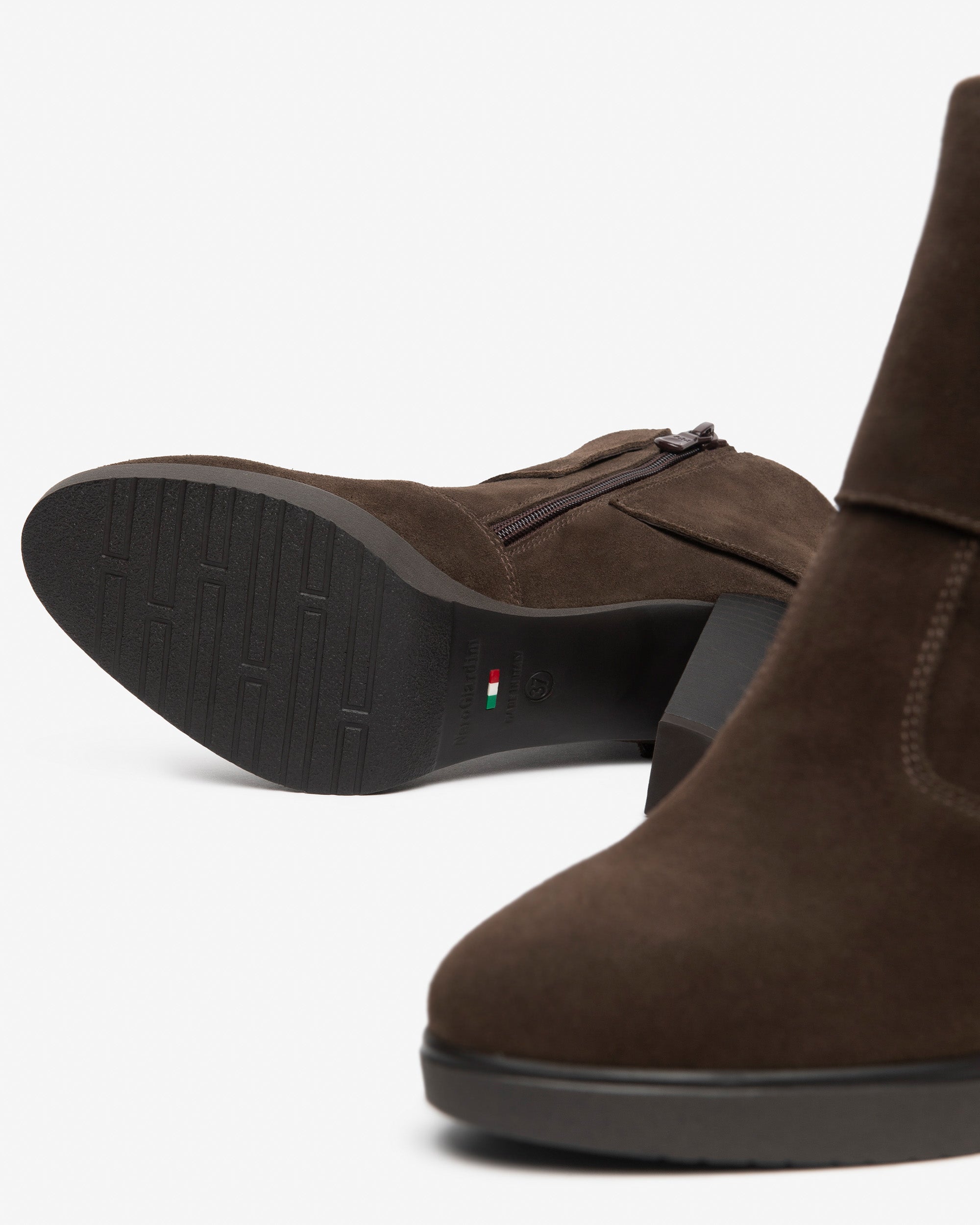 Nero Giardini Ankle Booties bottines femme daim pointure 37