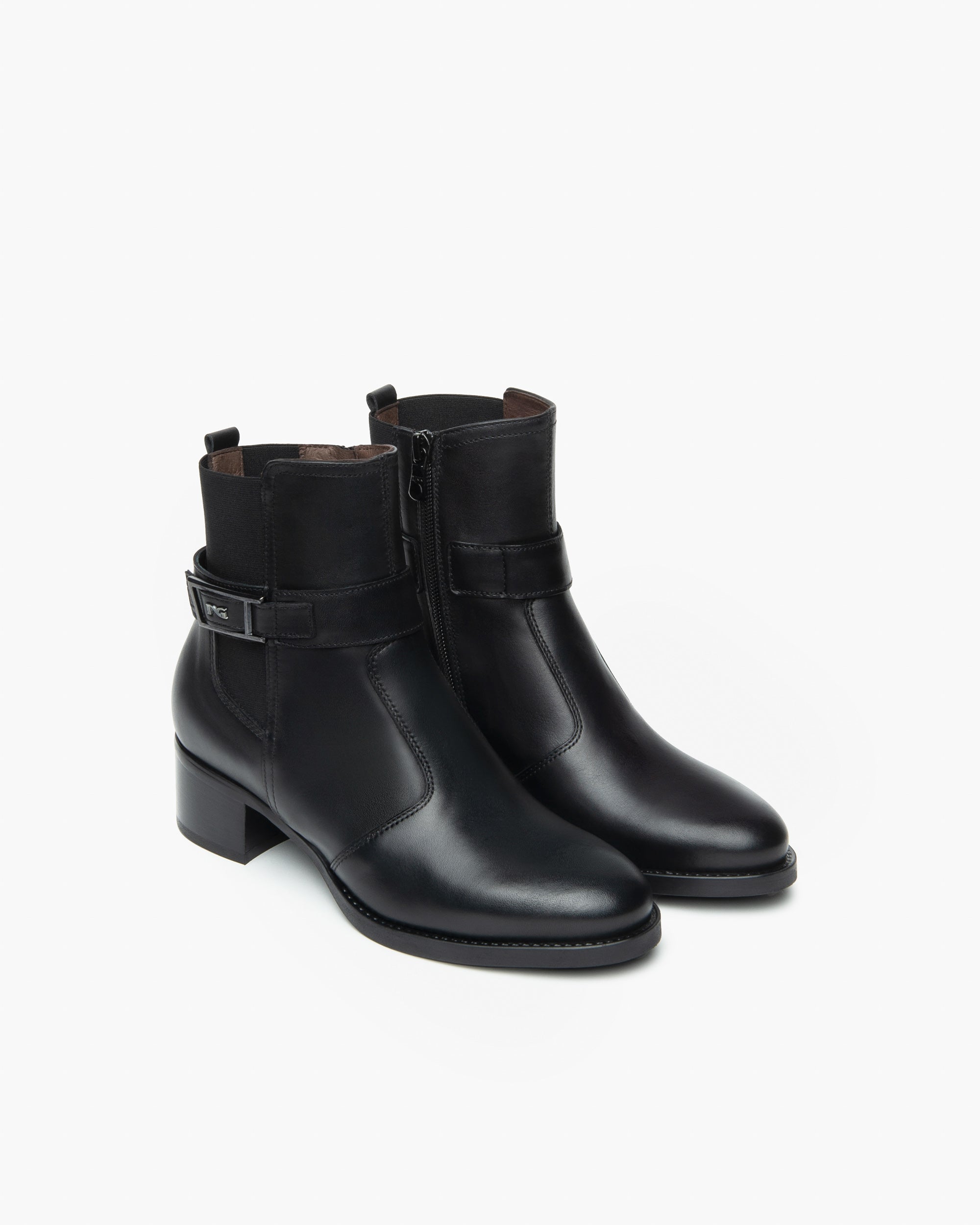 Nero Giardini Ankle Boots bottines cuir tissu femme