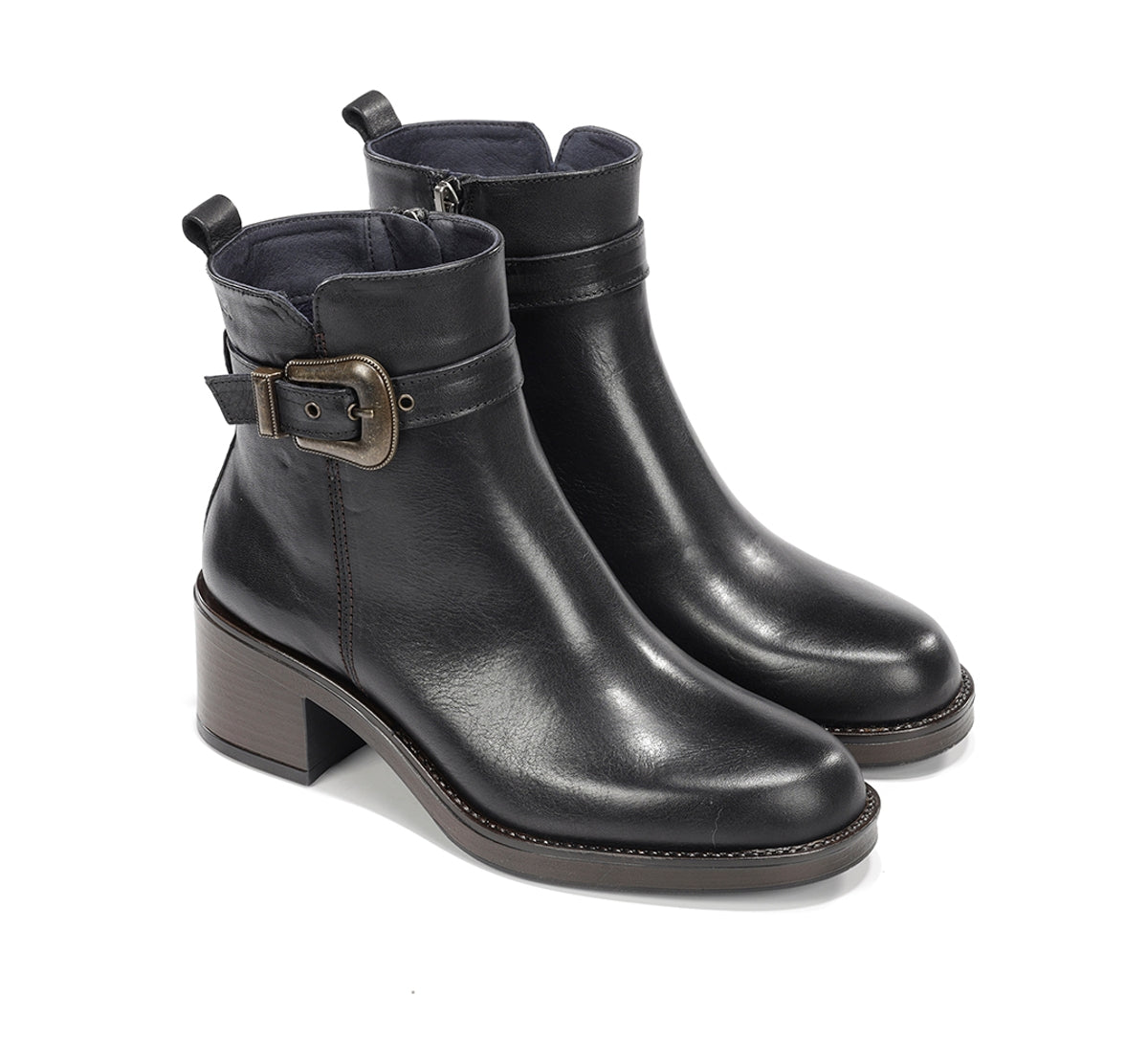Dorking Linet D9801 Bottines Femme Noir Cuir