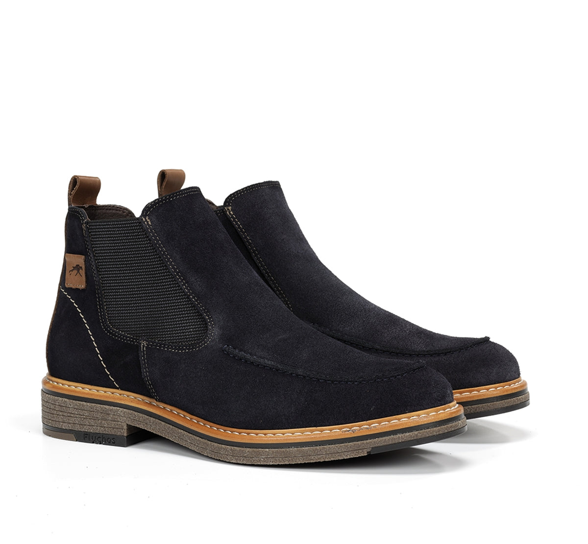 Fluchos Kasper F1821 bottine homme bleue cuir