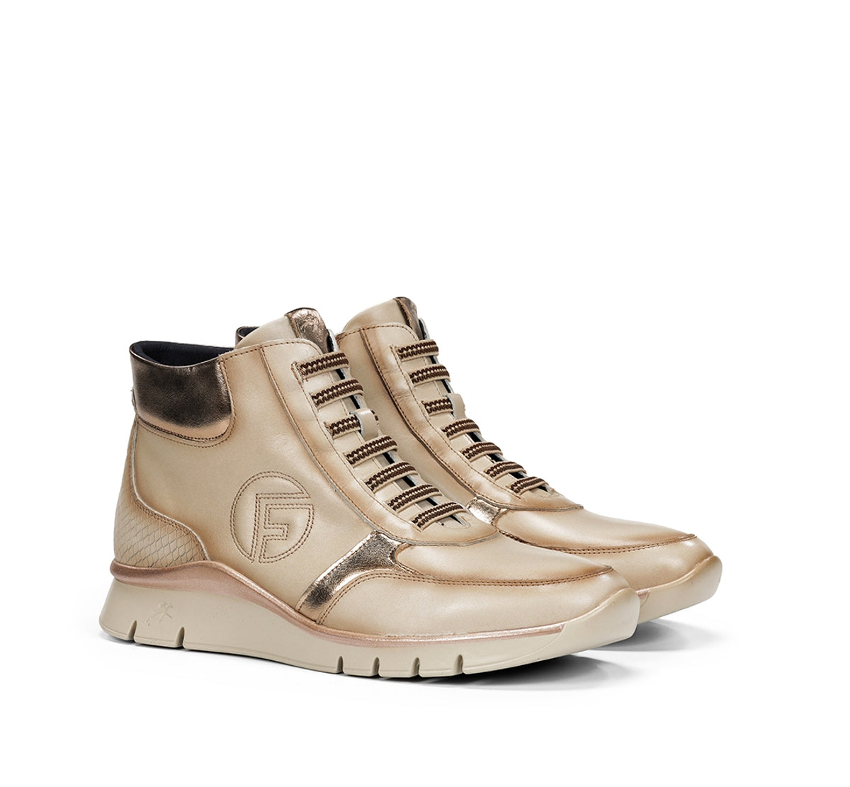 Fluchos Union F2077 bottine blanche femme confortable