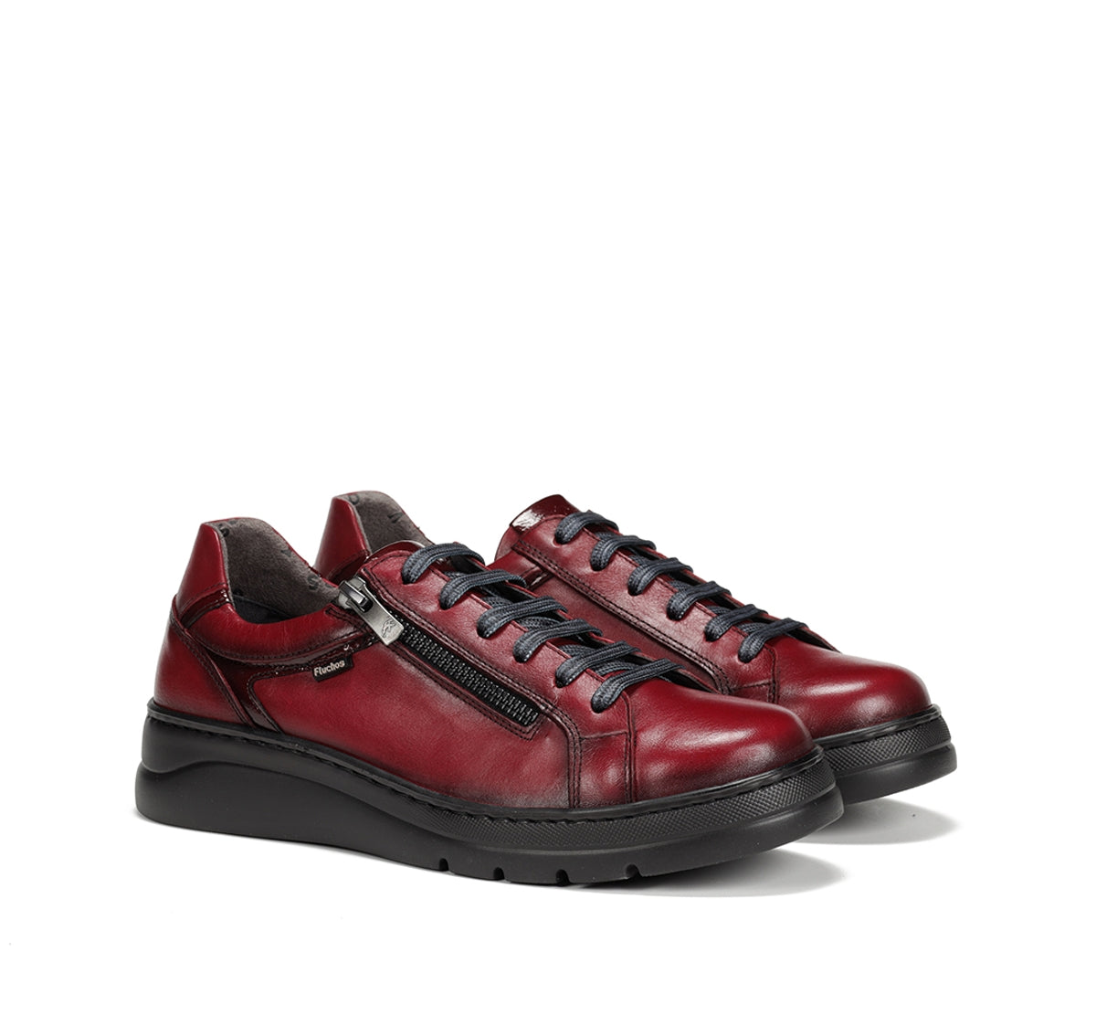 Fluchos Pompas F1666 baskets femme rouge légères