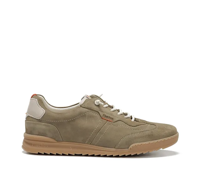 Fluchos Elder F2383 baskets vertes homme cuir