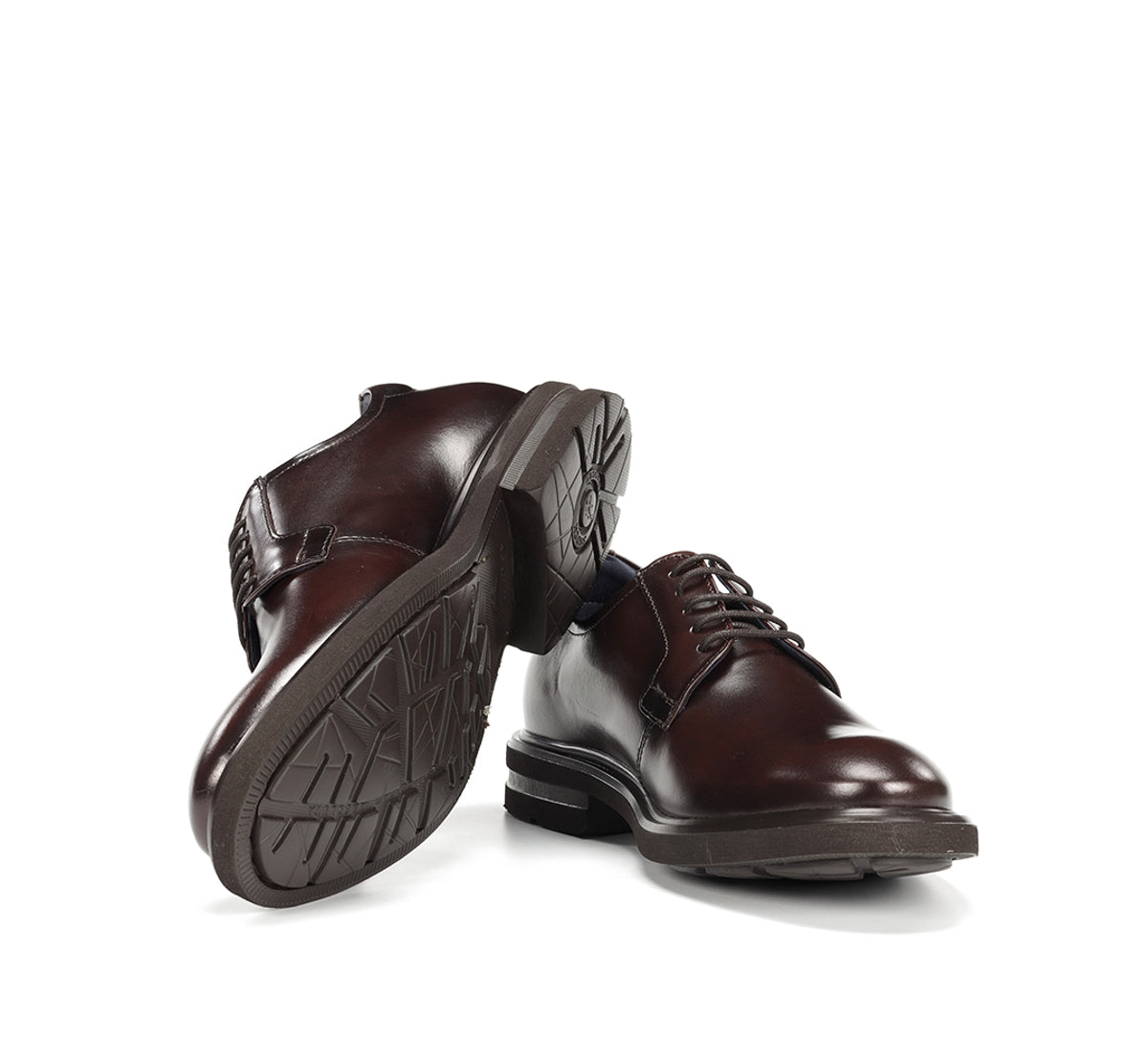 Fluchos Belgas F0631 chaussures marron homme cuir