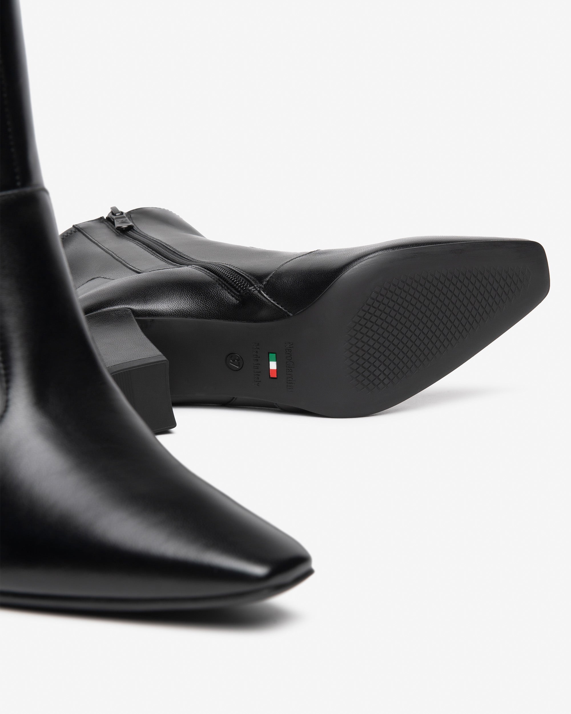 Nero Giardini Ankle Booties Bottines Cuir Talon 75mm