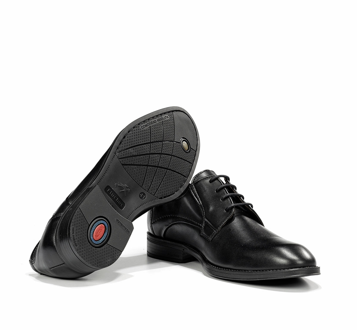 Fluchos Nantes F2488 derbies homme noir