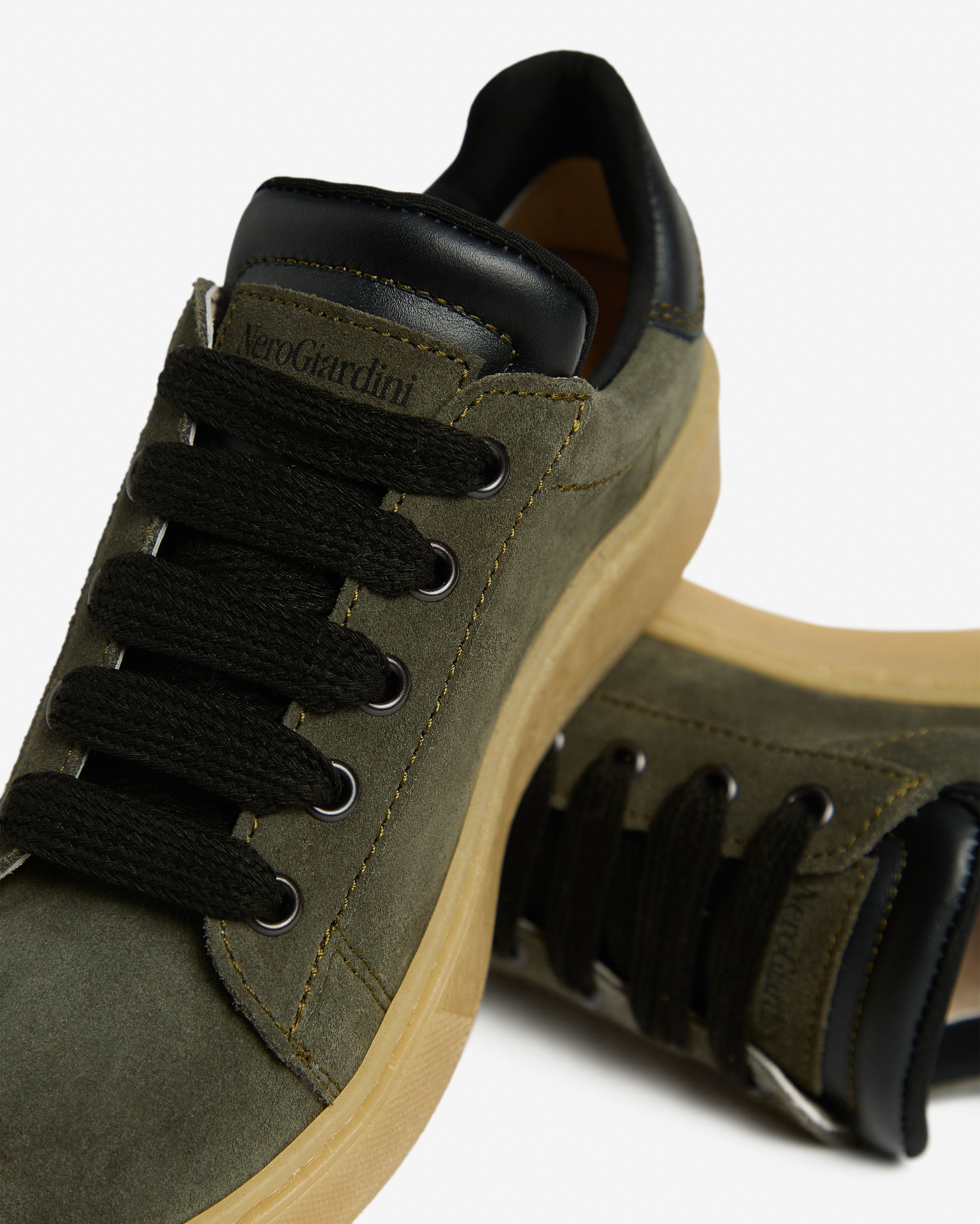 Nero Giardini Sneakers baskets ado cuir daim pointure 35