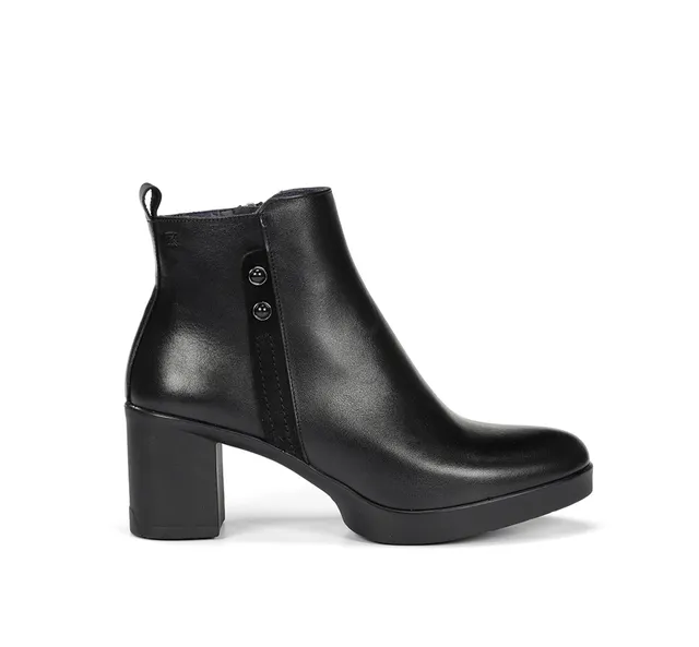 Dorking by Fluchos Elite D9423 bottine noire femme cuir