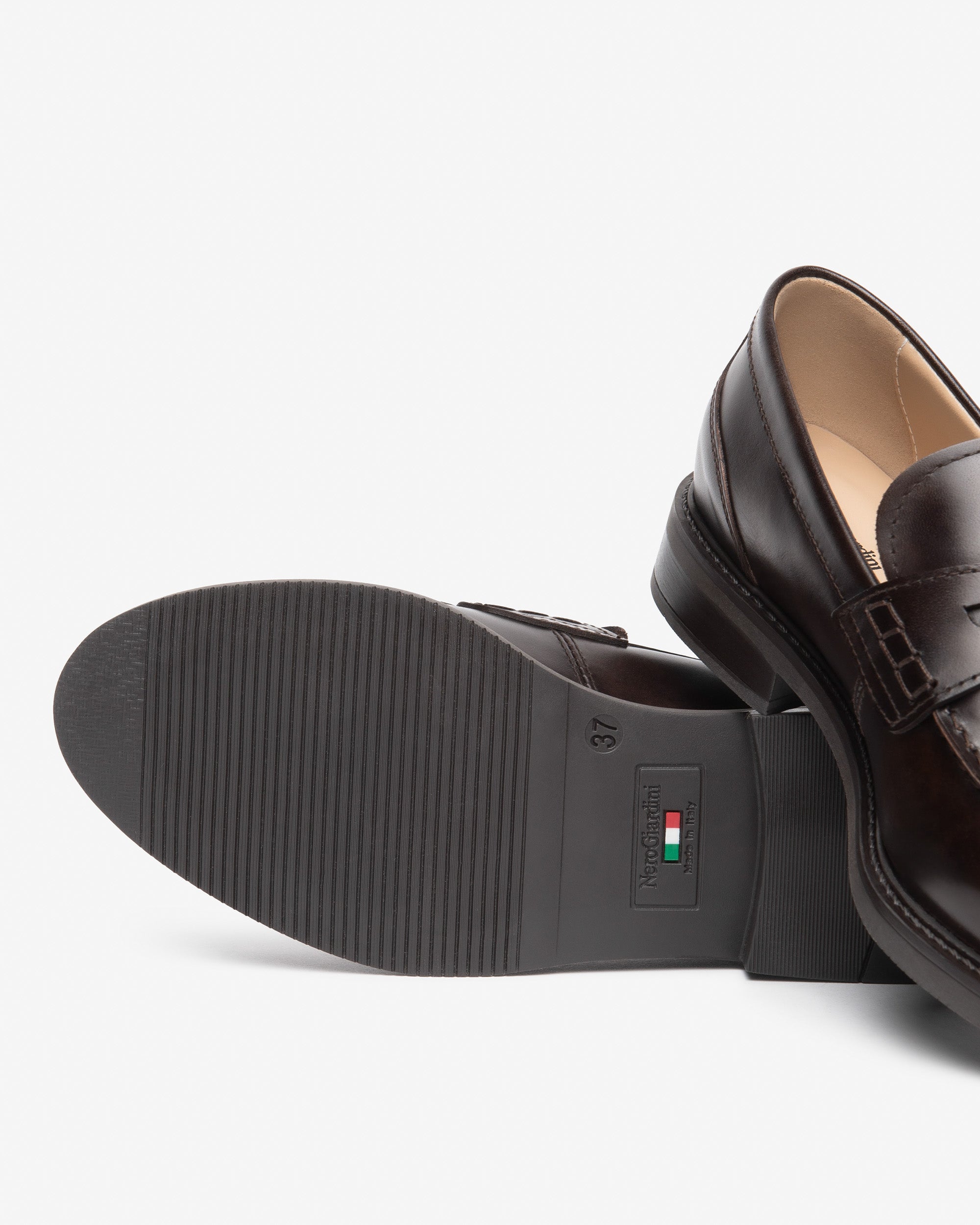 Nero Giardini Loafers mocassins femme cuir penny