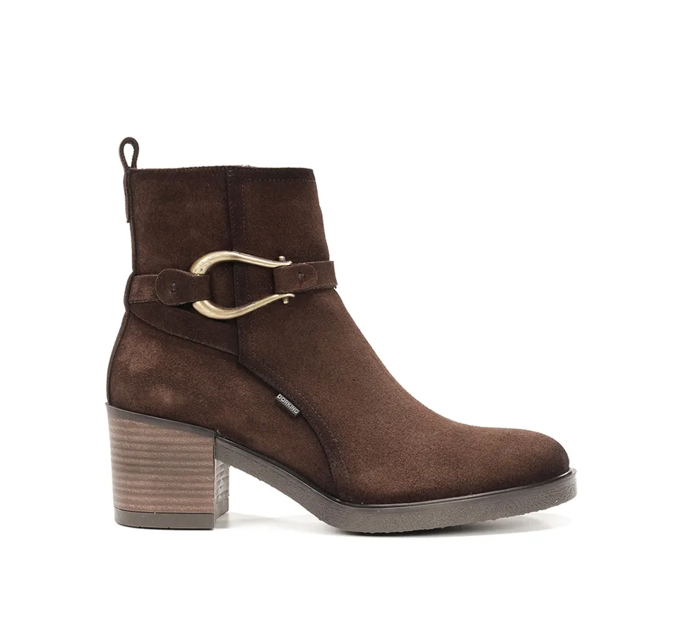 Dorking Aroma D9754 bottines femme marron cuir