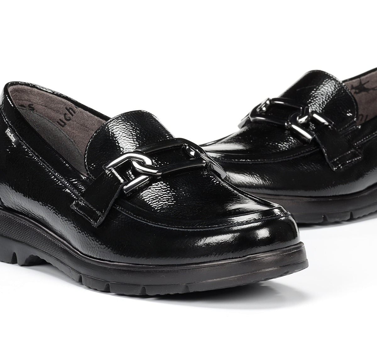 Fluchos Gladis F1794 mocassins noir femme