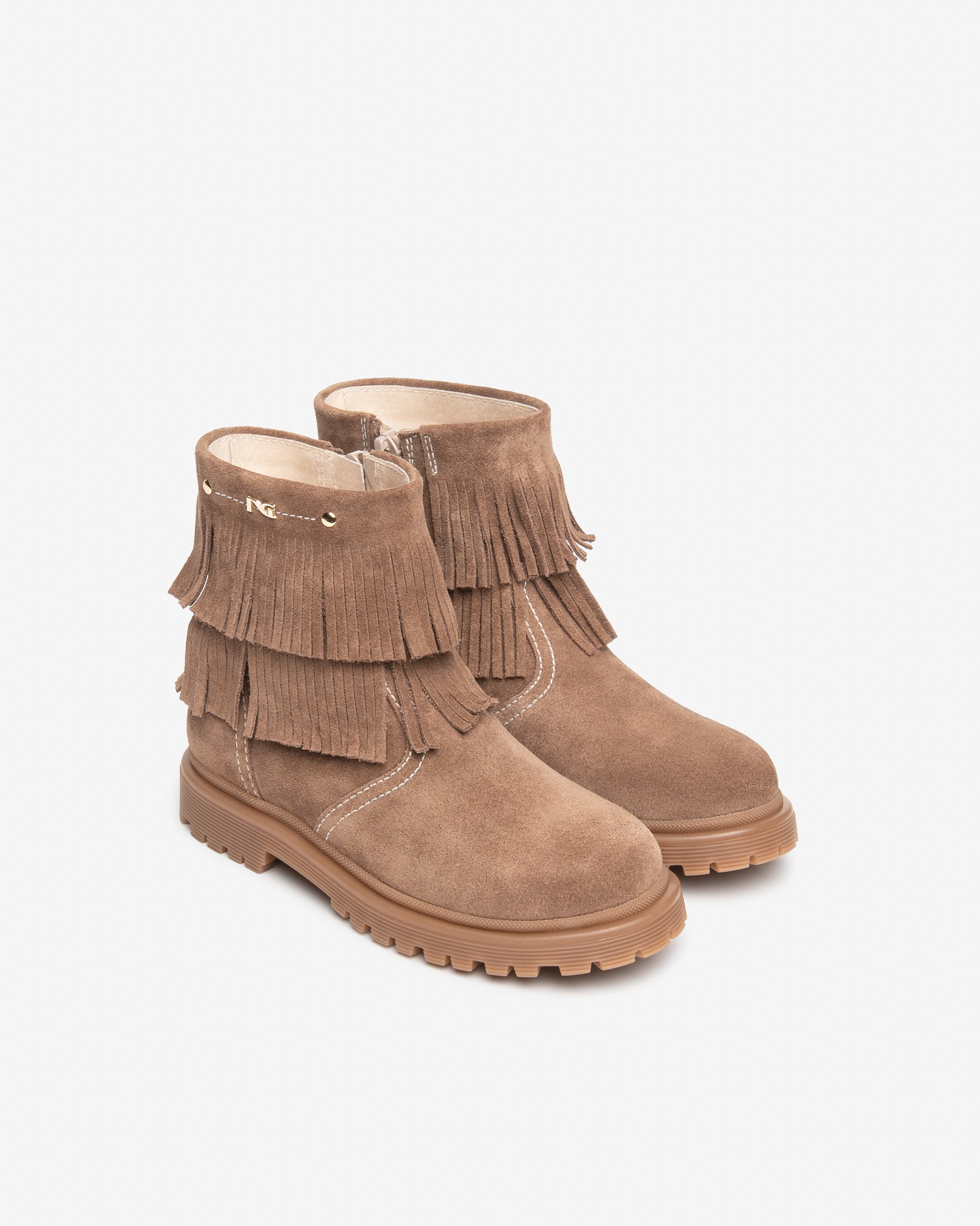 Nero Giardini Ankle Boots bottines daim fille franges