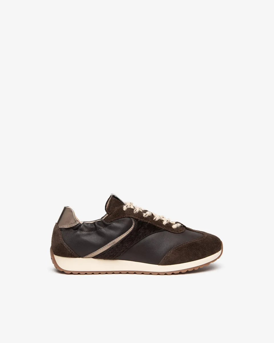 Nero Giardini Sneakers baskets daim cuir tissu femme