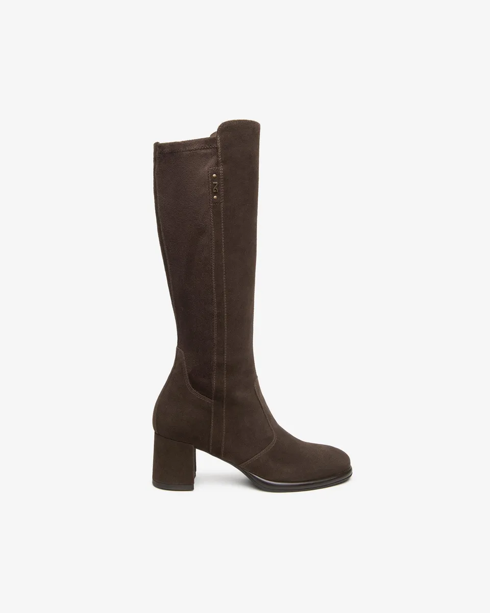 Nero Giardini Boots bottes daim talon 60 pointure 38