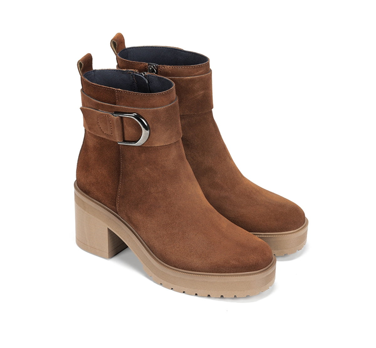 Fluchos Dorking Sarah D9573 Bottines Marron Talon