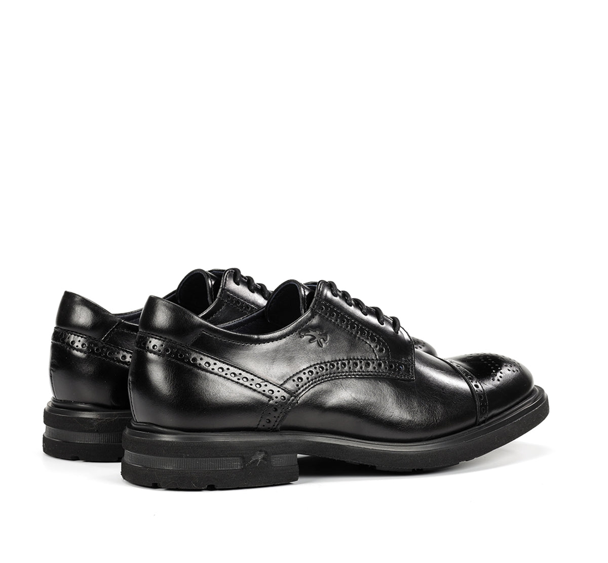 Fluchos Belgas F0629 derbies noir cuir homme