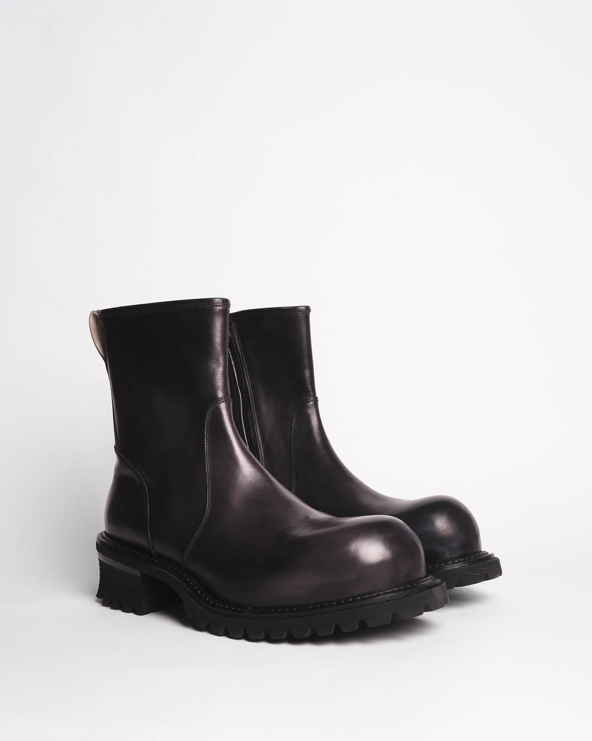 Premiata 007 boots homme cuir semelle crantée