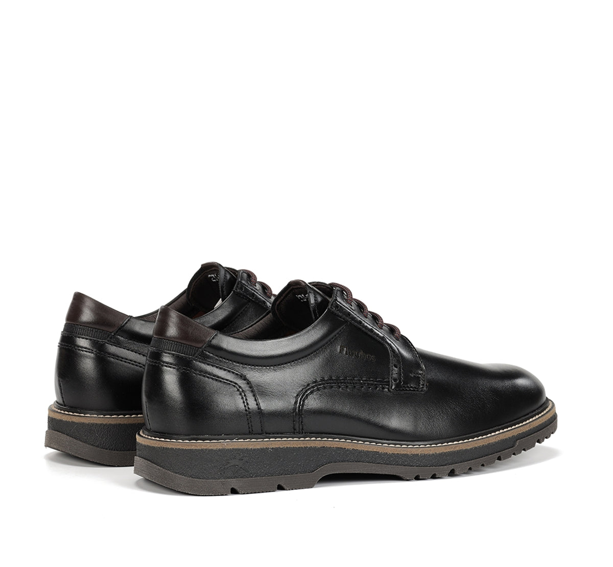 Fluchos Buggy F2319 chaussure noire homme cuir