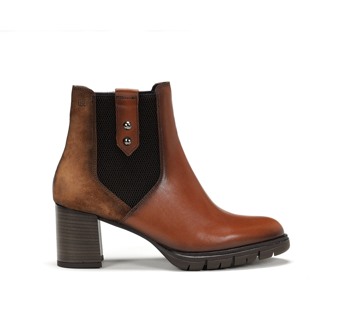 Dorking Camyl D8850 bottines marron femme talon