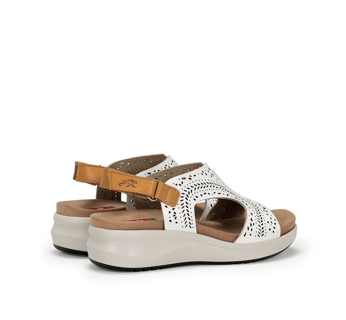 Fluchos Yagon F1481 sandale blanche femme souple