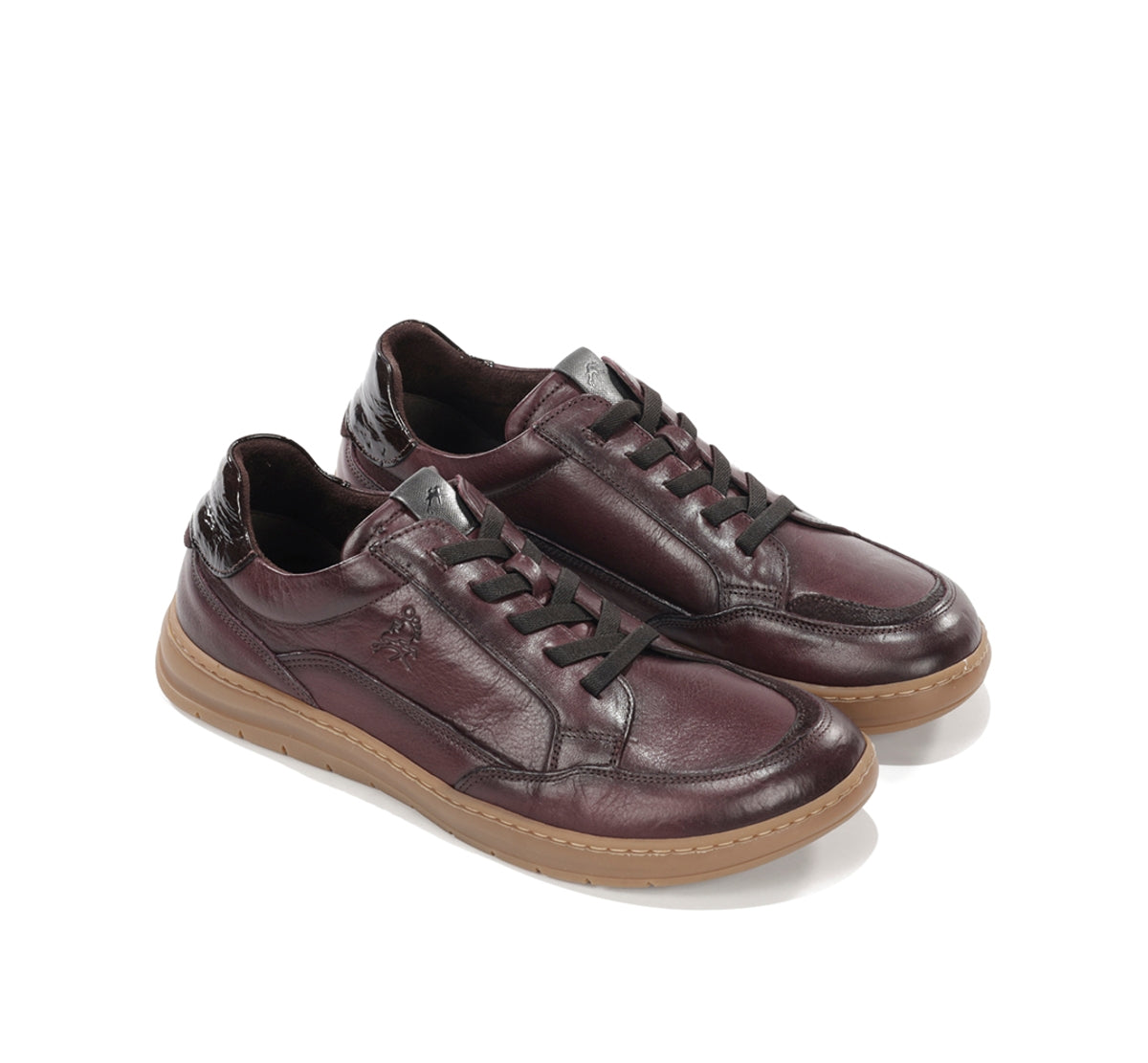 Fluchos Jungle F2552 baskets bordeaux femme cuir
