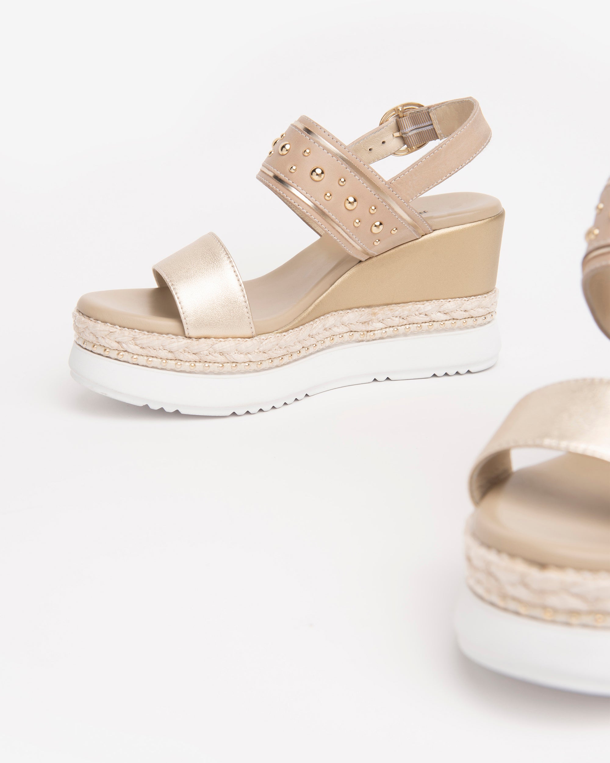 Nero Giardini Sandales femme cuir compensées 35-41