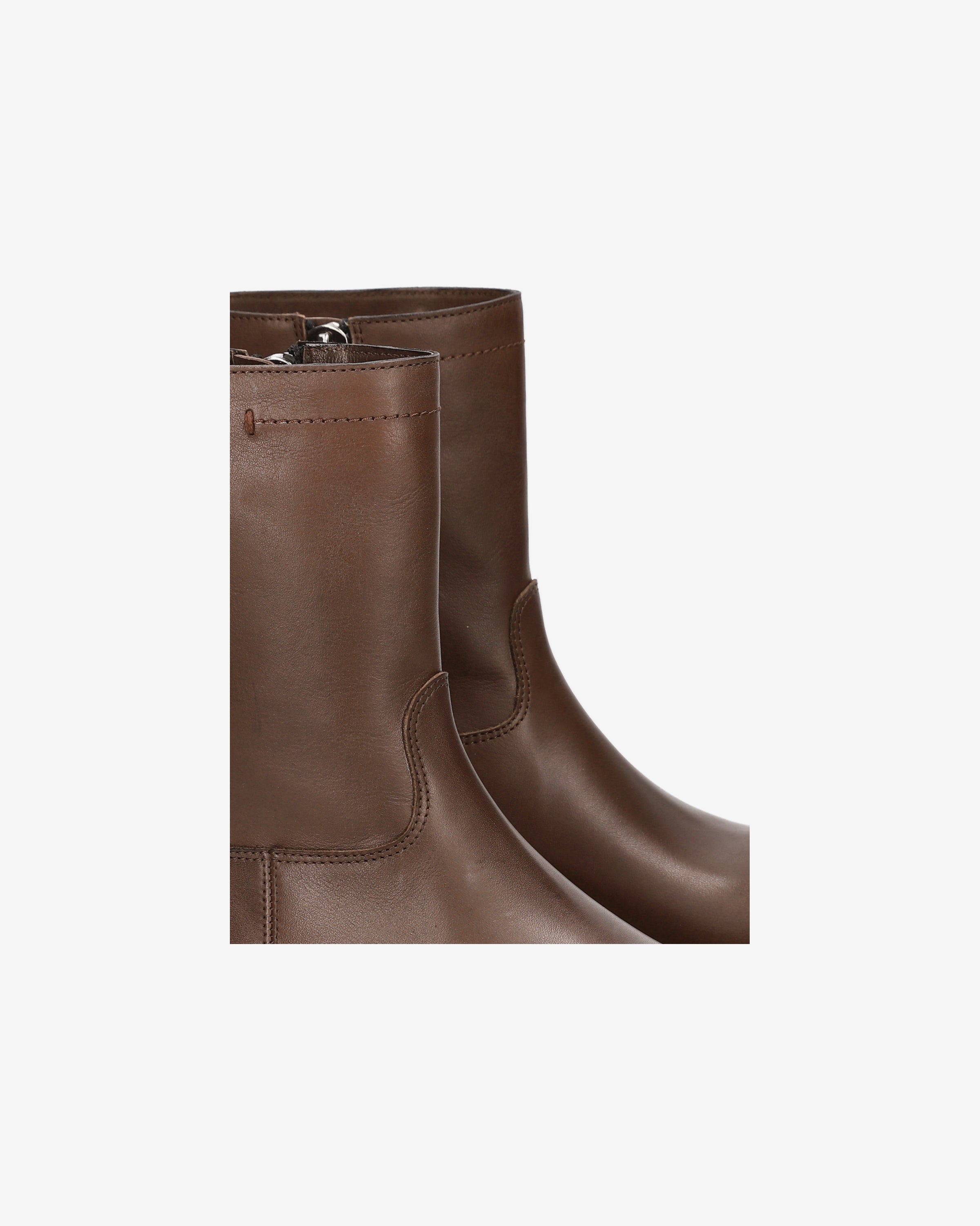 Premiata Boots cuir marron femme cheville Italie