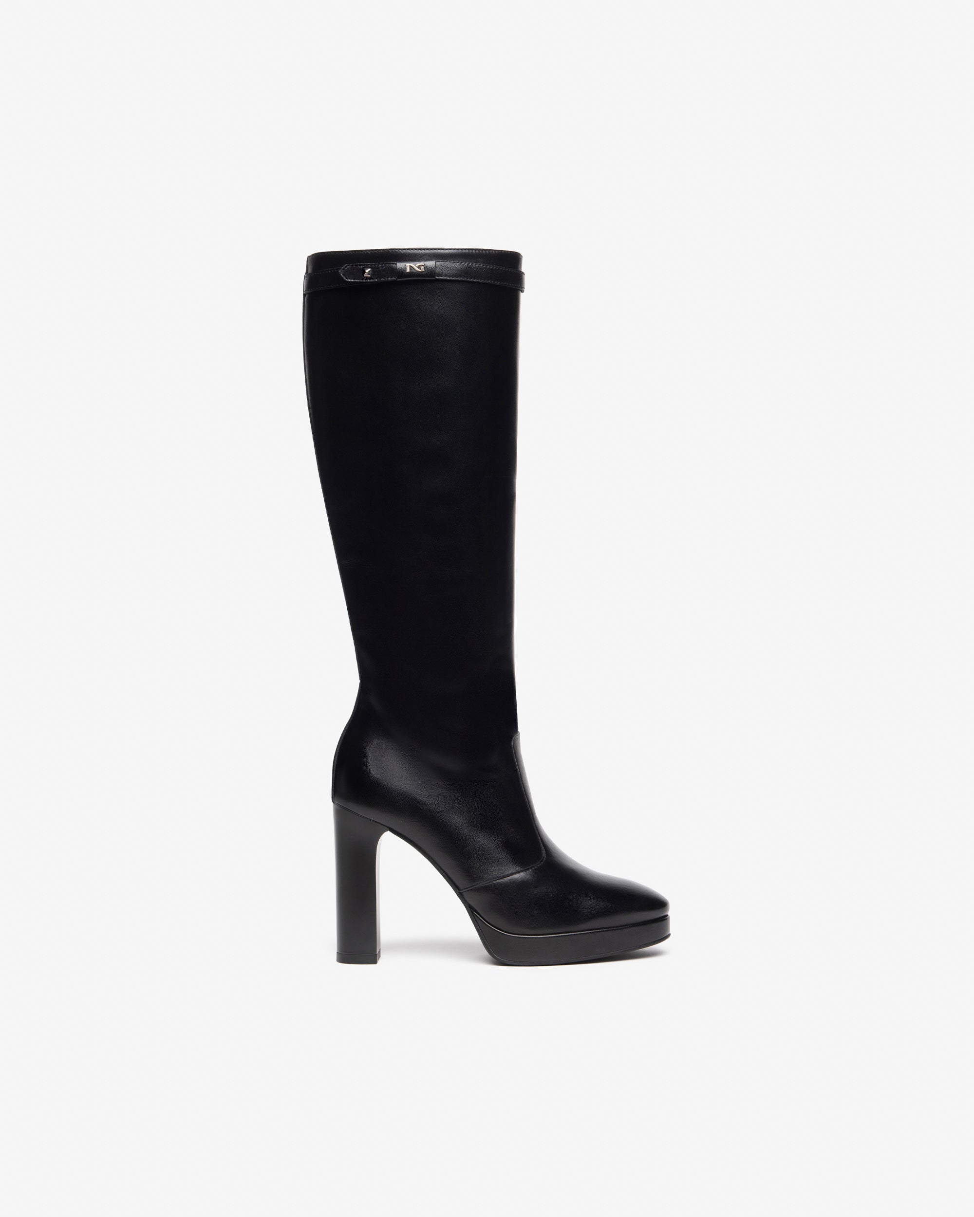 Nero Giardini Boots bottes cuir femme 38