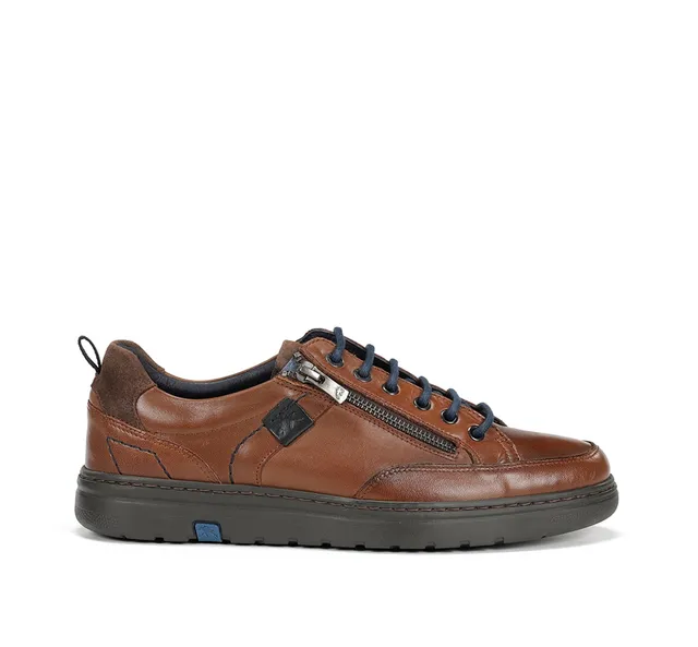 Fluchos Atlas F0298 basket marron homme cuir