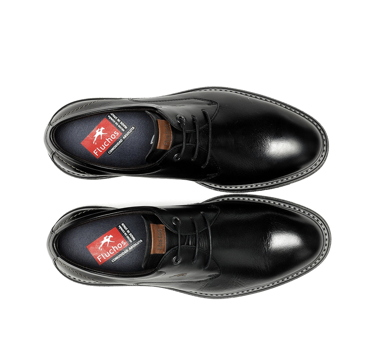 Fluchos Kasper F1815 chaussures noir homme