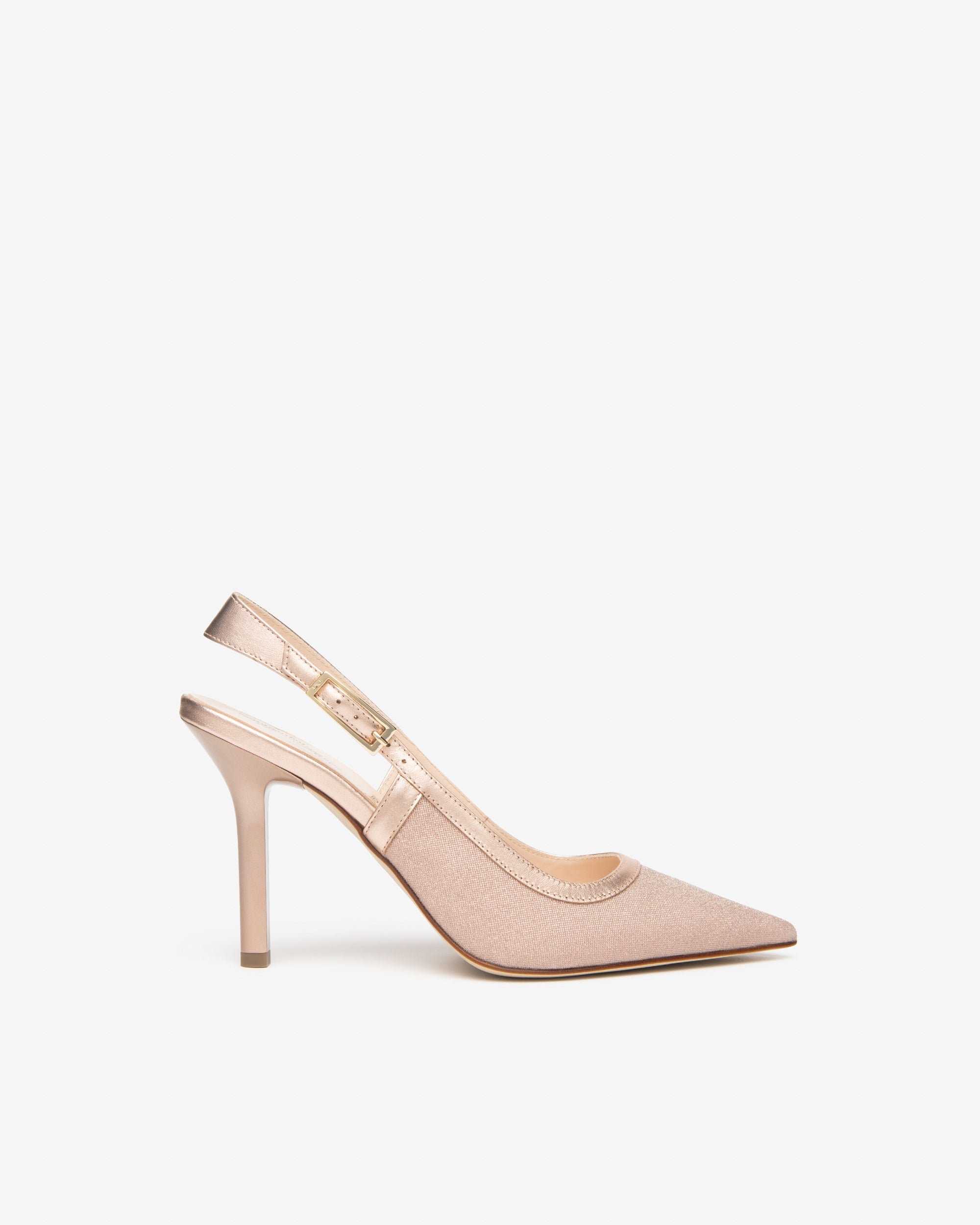 Nero Giardini Slingback escarpins cuir femme tissu Made in Italy