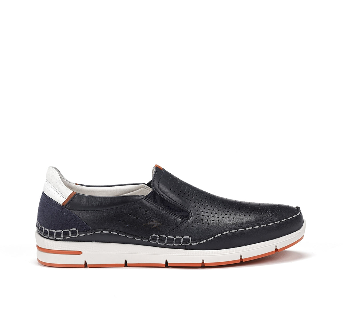 Fluchos Yannic F1445 slip-on bleu homme confort
