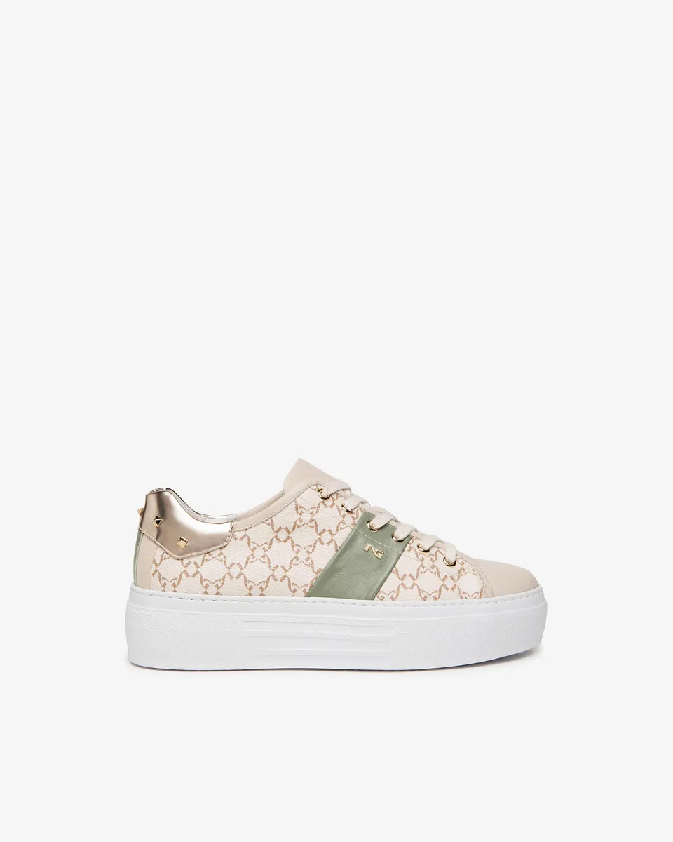Nero Giardini Sneakers Baskets Cuir Femme Printemps Été