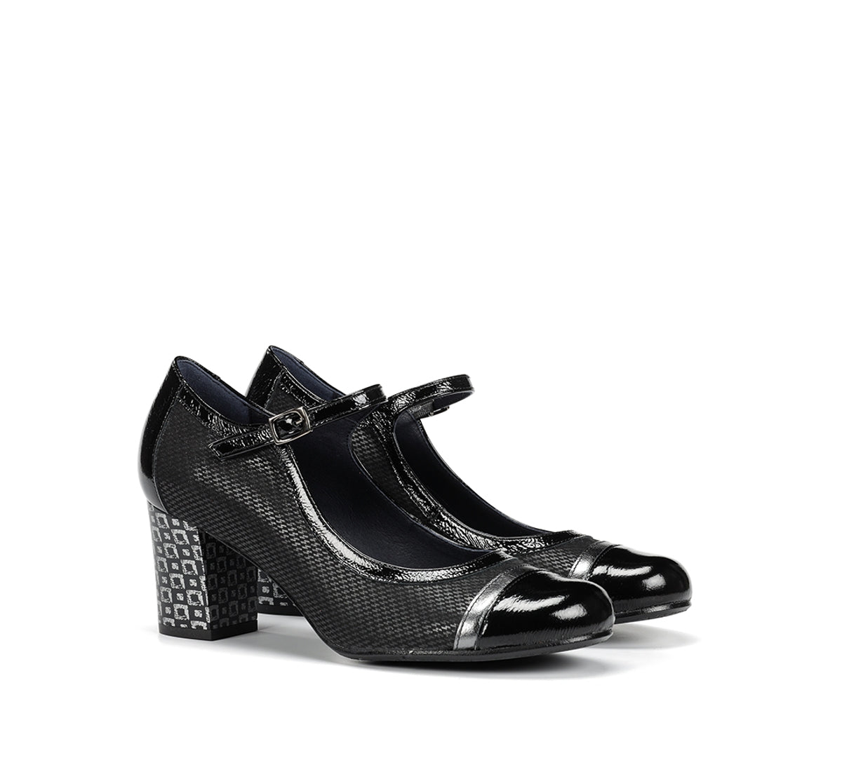 Dorking Rodin D8669 Bottines Noir Femme Boucle