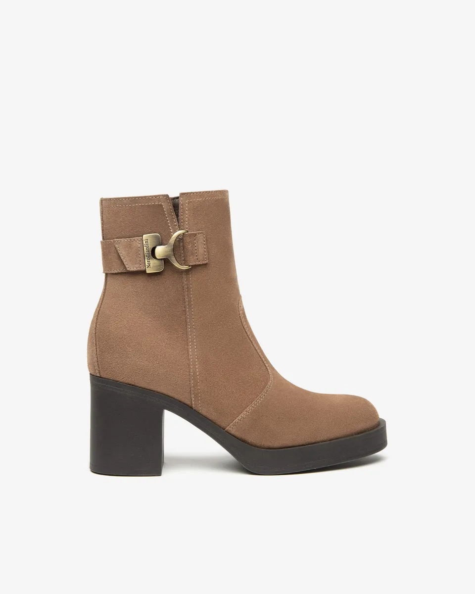 Nero Giardini Ankle Boots Bottines Daim Femme 38