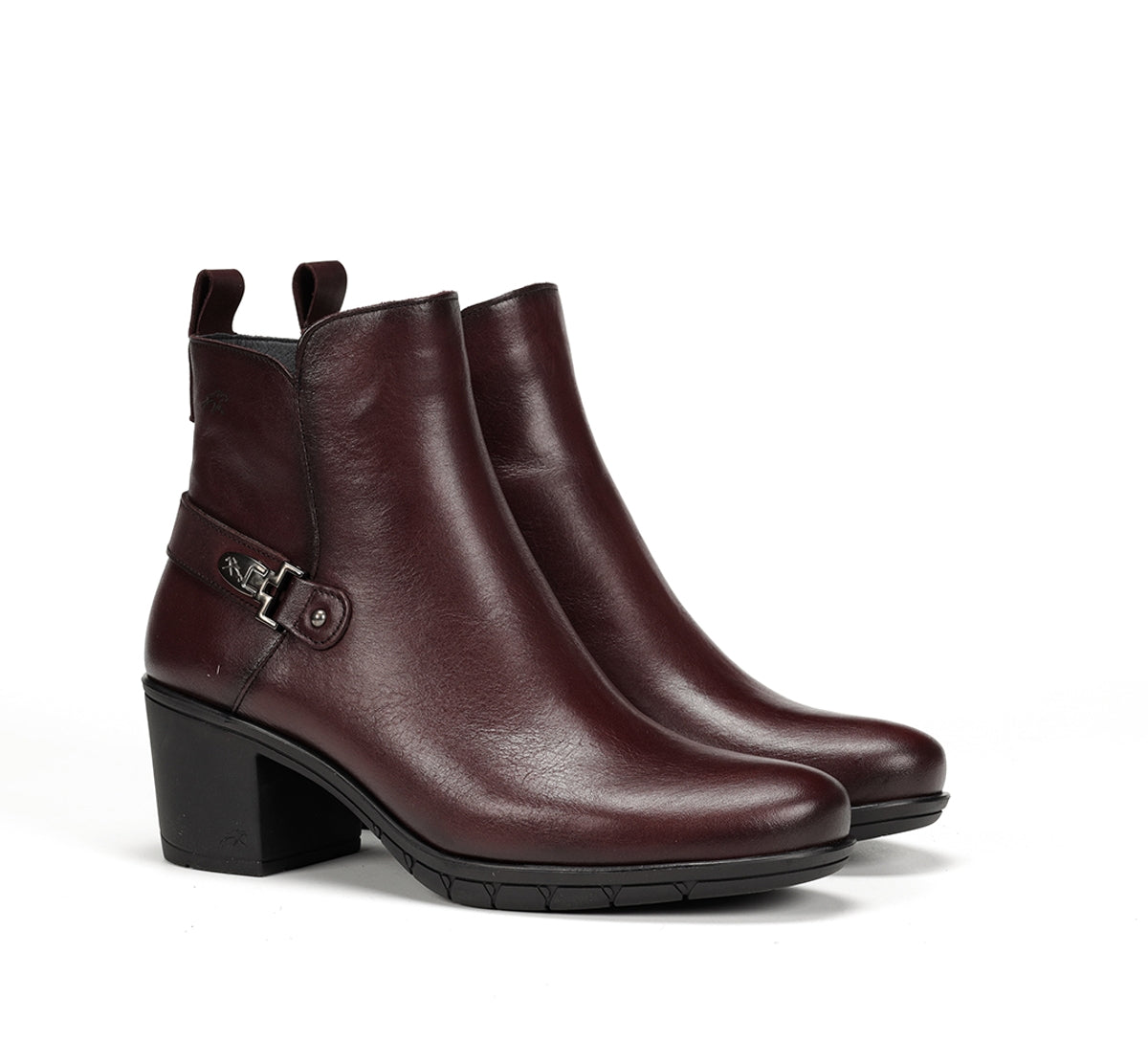 Fluchos Nydia F1798 bottine femme bordeaux
