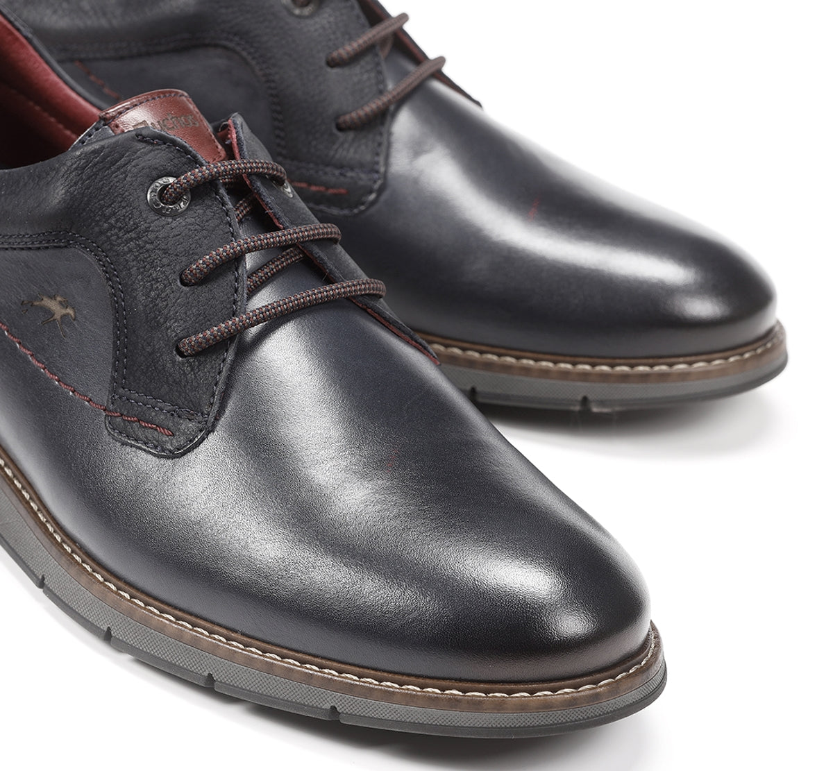 Fluchos Kiro F0979 chaussure ville bleue homme cuir