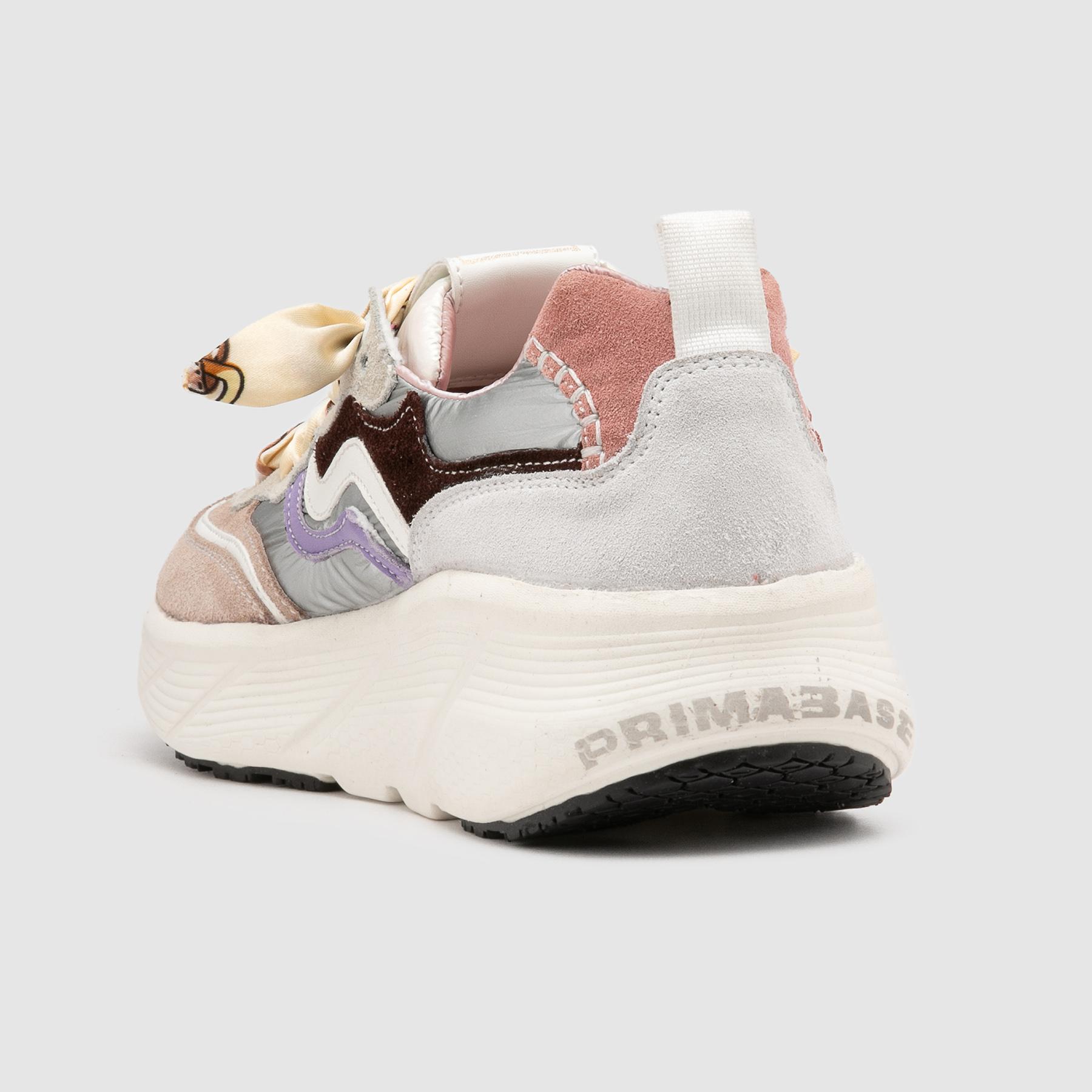 Primabase Fuji baskets basses cuir homme