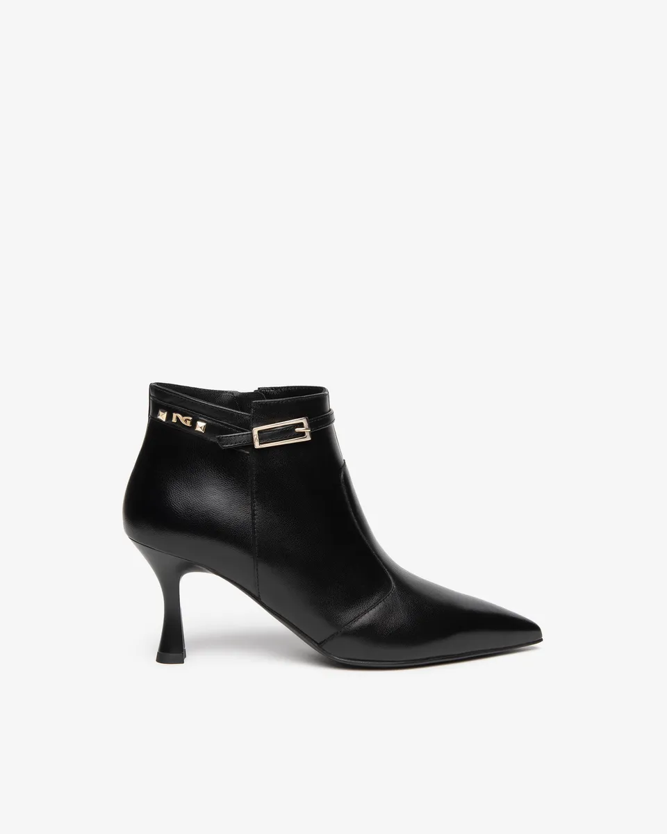 Nero Giardini Ankle Booties bottines cuir talon 75