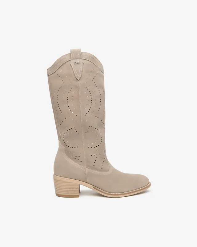 Nero Giardini Boots Bottes Daim Femme Confort Italie