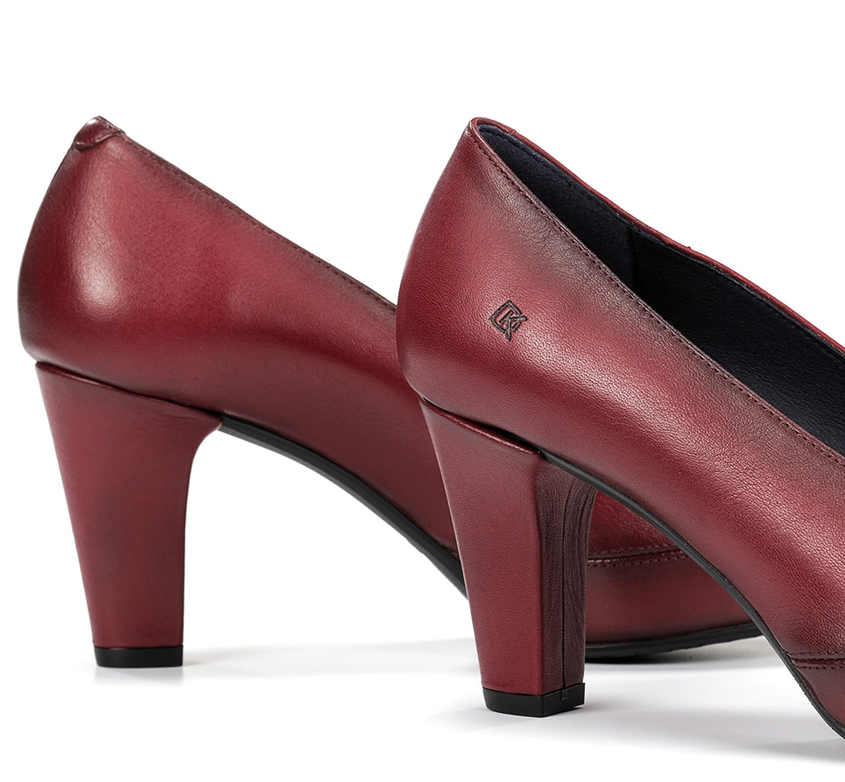 Dorking Blesa D5794 escarpins femme bordeaux cuir