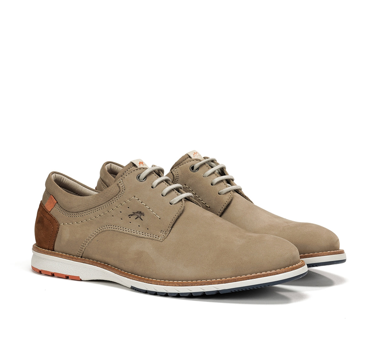 Fluchos Taylor F1978 chaussures taupe homme cuir