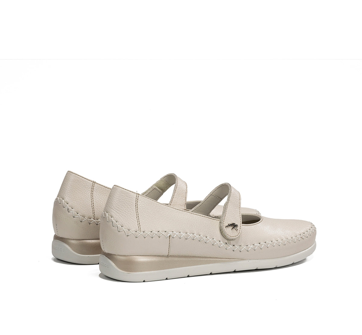 Fluchos Sella F2146 chaussures femme taupe compensée